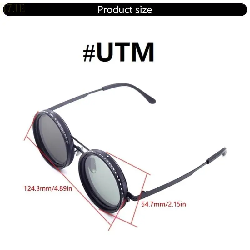 37JE Retro Round Sunglasses Steel Frame Fishing Sunglasses Fashionable Sunglasses
37JE Retro Round Sunglasses Steel Frame Fishing Sunglasses Fashionable Sunglasses