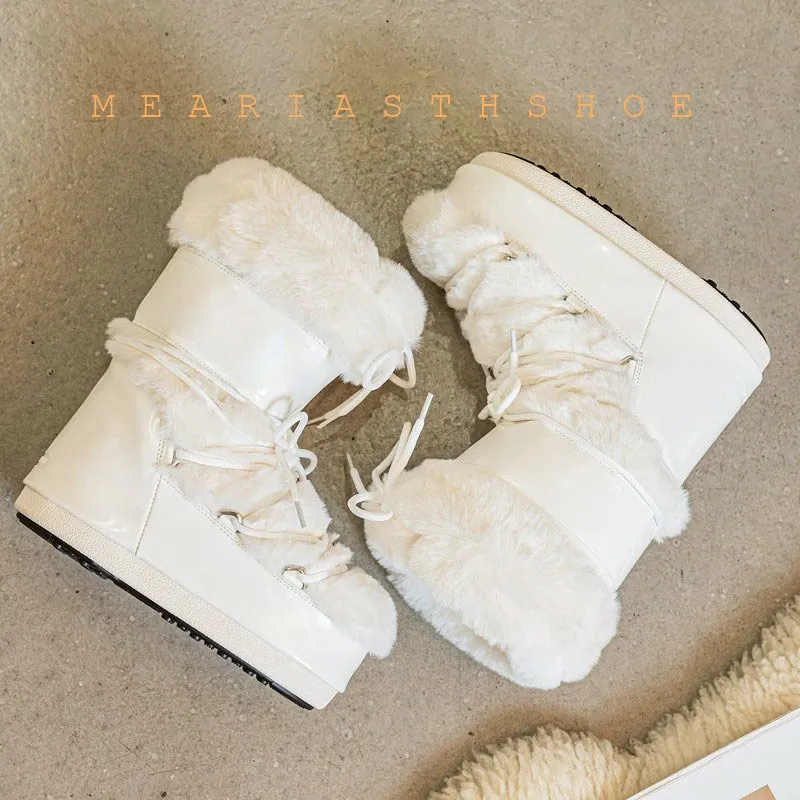 Женские теплые зимние сапоги 2026 года: новые пушистые высококачественные луноходы на плоской подошве, лыжные высокие сапоги с внутренней танкеткой, кожаные зимние ботинки
Женские теплые зимние сапоги 2026 года: новые пушистые высококачественные луноходы на плоской подошве, лыжные высокие сапоги с внутренней танкеткой, кожаные зимние ботинки