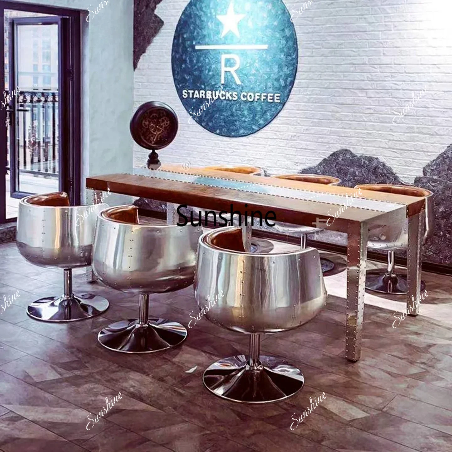 Industrial style conference table creative metal negotiation tea table rectangle
Industrial style conference table creative metal negotiation tea table rectangle