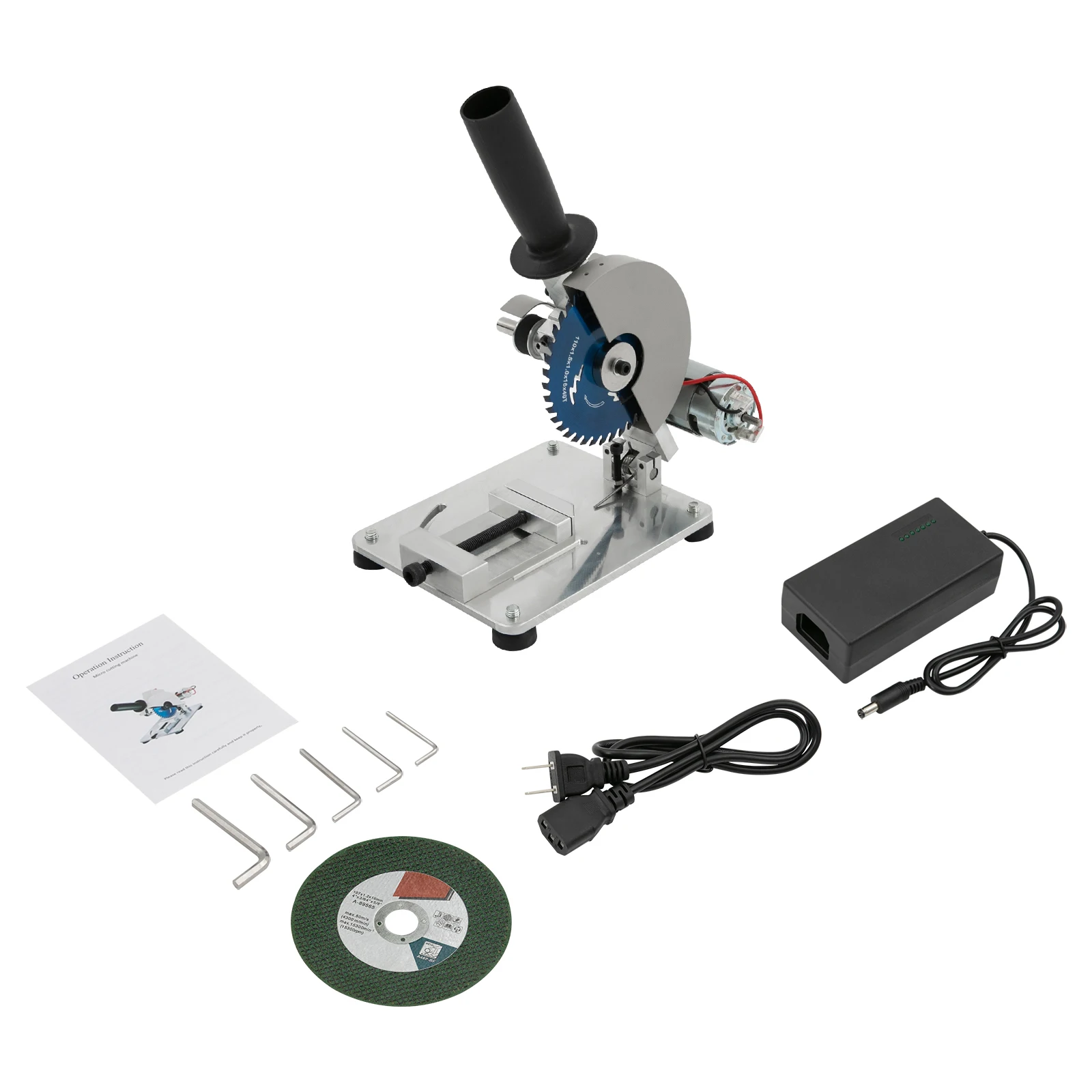 Mini Table Saw 4in 0-45° Miter Saw Portable Small Hobby Chop Saw Cutting Machine
Mini Table Saw 4in 0-45° Miter Saw Portable Small Hobby Chop Saw Cutting Machine