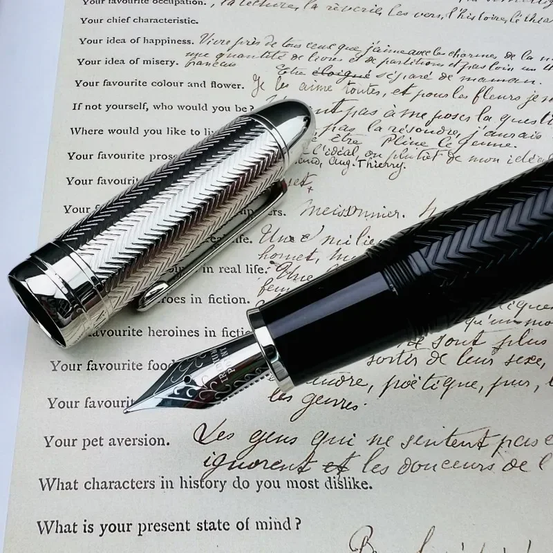 Montefiore Professional Calligraphy 149 Style Fountain Pen Brass Body No 6. F Nib luxury Business Pen Smooth Writing
Montefiore Professional Calligraphy 149 Style Fountain Pen Brass Body No 6. F Nib luxury Business Pen Smooth Writing