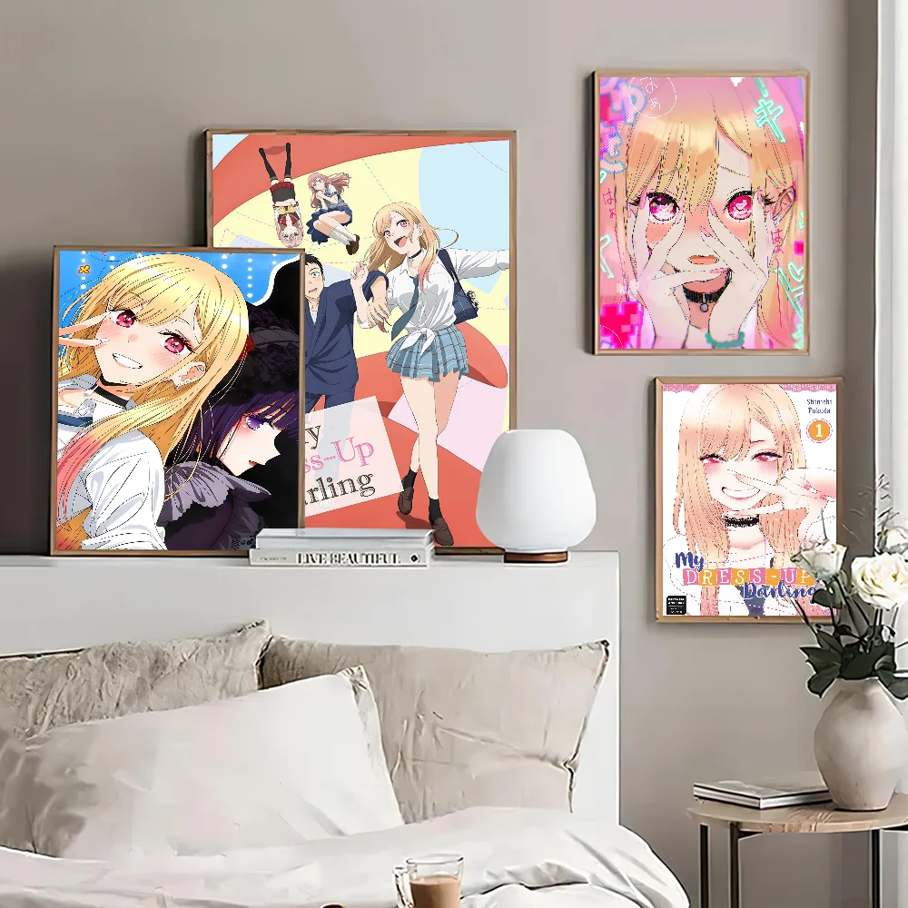 Marin Kitagawa My Dress-Up Darling Anime Poster Self-adhesive Art Poster Whitepaper Prints Posters Artwork Aesthetic Art
Marin Kitagawa My Dress-Up Darling Anime Poster Self-adhesive Art Poster Whitepaper Prints Posters Artwork Aesthetic Art