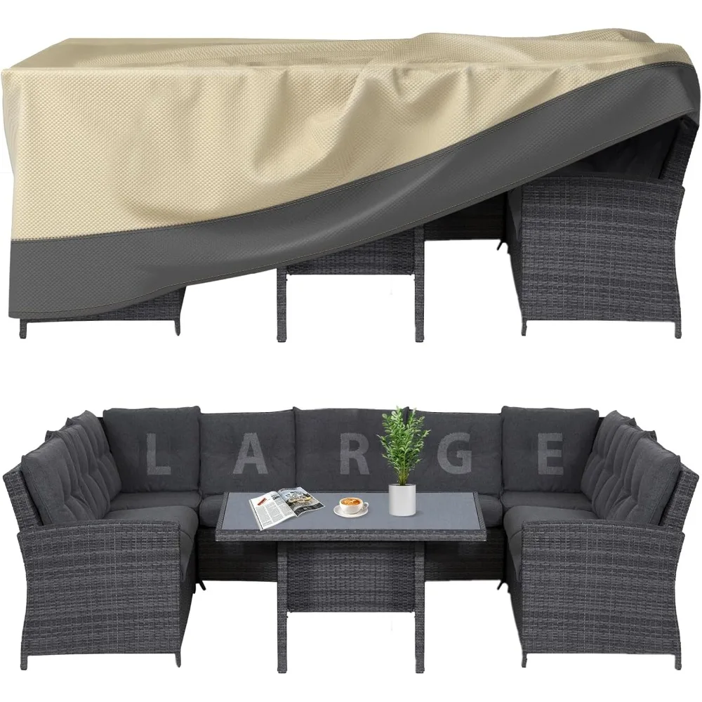 Чехлы для мебели для патио, водонепроницаемые, сверхмощные, 110x84x28, большие чехлы для обеденного стола и стула на открытом воздухе, с защитой от УФ-лучей, общего назначения.
Чехлы для мебели для патио, водонепроницаемые, сверхмощные, 110x84x28, большие чехлы для обеденного стола и стула на открытом воздухе, с защитой от УФ-лучей, общего назначения.