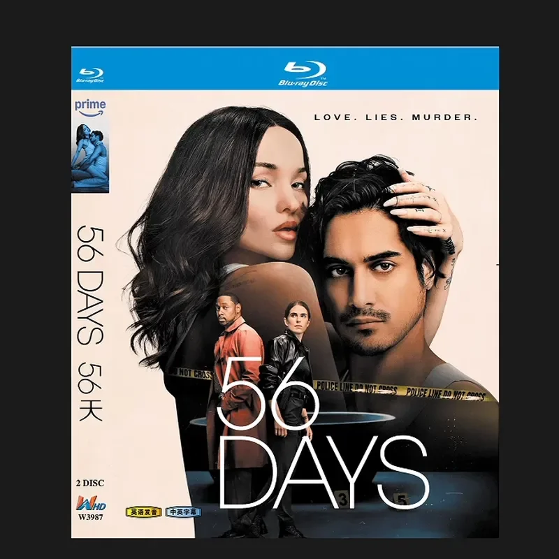 Blu-ray BD Disc High Definition American Drama 56 Days 56 Days 2026 2 Discs with Chinese Subtitles
Blu-ray BD Disc High Definition American Drama 56 Days 56 Days 2026 2 Discs with Chinese Subtitles