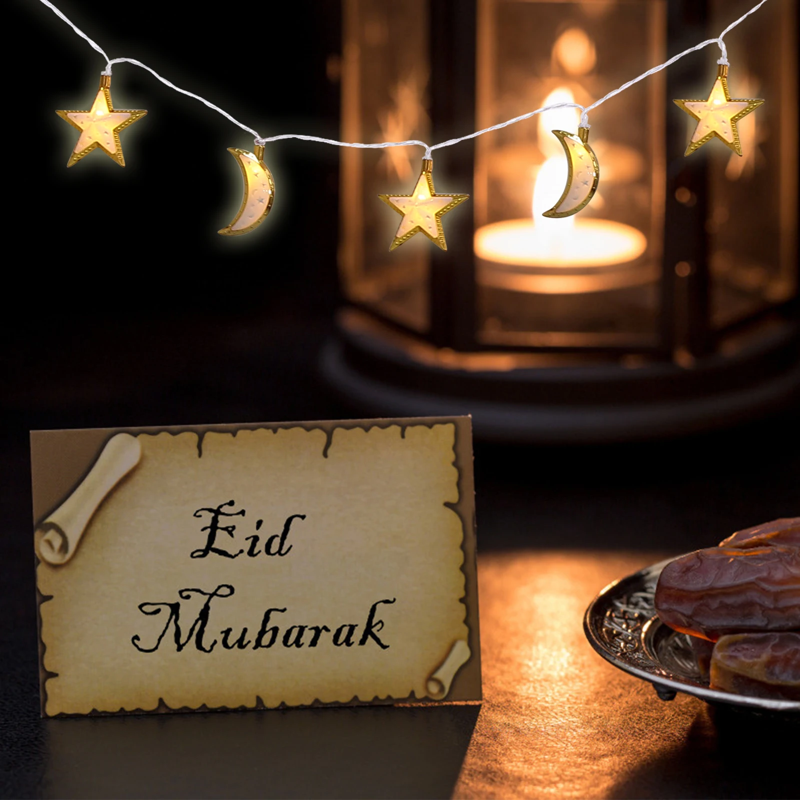 1 set 1 Set Led Stars Moon String Lights Festive Hanging Lamp Indoor Outdoor Decoration Ramadan Eid Lighting No
1 set 1 Set Led Stars Moon String Lights Festive Hanging Lamp Indoor Outdoor Decoration Ramadan Eid Lighting No