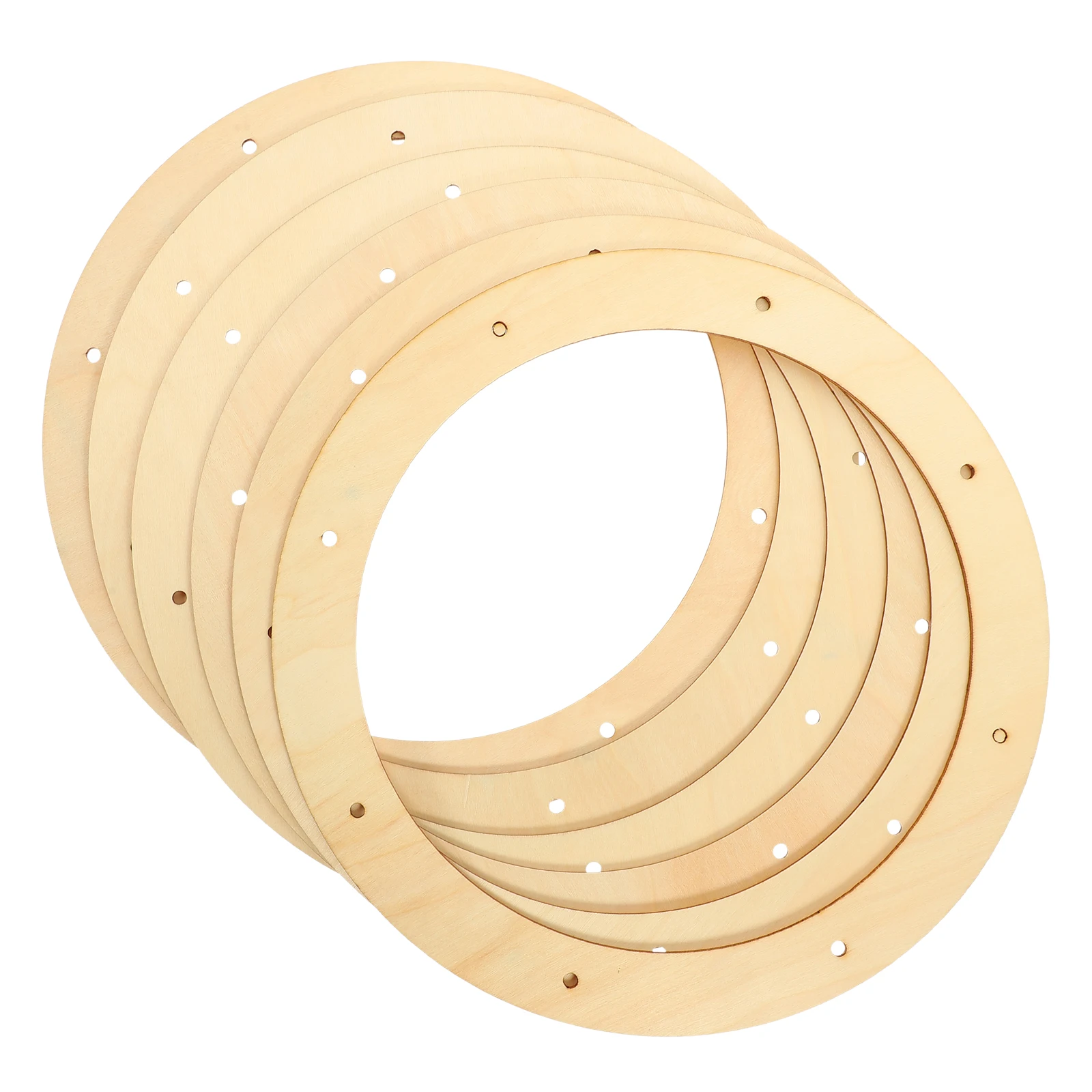 6 Pcs Form Wooden Frame Wreath Base Christmas Decor Diy Punch Hole Craft Garlands
6 Pcs Form Wooden Frame Wreath Base Christmas Decor Diy Punch Hole Craft Garlands