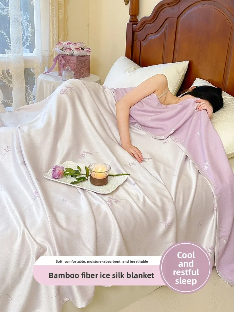 Современное одеяло из бамбукового волокна Simplici из ледяного шелка, легкое покрывало для полотенец с кондиционером для сна, летний офисный одиночный диван
Современное одеяло из бамбукового волокна Simplici из ледяного шелка, легкое покрывало для полотенец с кондиционером для сна, летний офисный одиночный диван