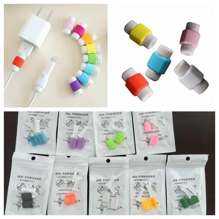 Silicone USB Charging Cable Protector Wire Organizer Data Charger Cord Protective Cover Sleeve For iPhone Mobile Phone Cables
Silicone USB Charging Cable Protector Wire Organizer Data Charger Cord Protective Cover Sleeve For iPhone Mobile Phone Cables