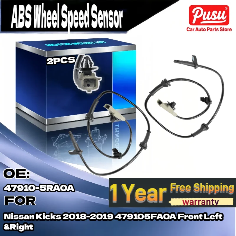 Для 2 шт. передний левый и правый датчик скорости колеса ABS для Nissan Kicks 2018-2019 479105FA0A
Для 2 шт. передний левый и правый датчик скорости колеса ABS для Nissan Kicks 2018-2019 479105FA0A