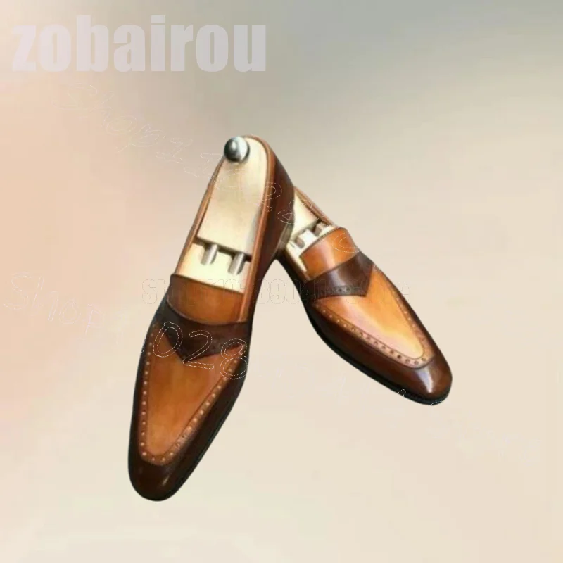 Brown Carving Design Patent Leather Men Loafers Fashion Slip On Men Shoes Luxury Handmade Party Banquet Office Men Dress Shoes
Brown Carving Design Patent Leather Men Loafers Fashion Slip On Men Shoes Luxury Handmade Party Banquet Office Men Dress Shoes