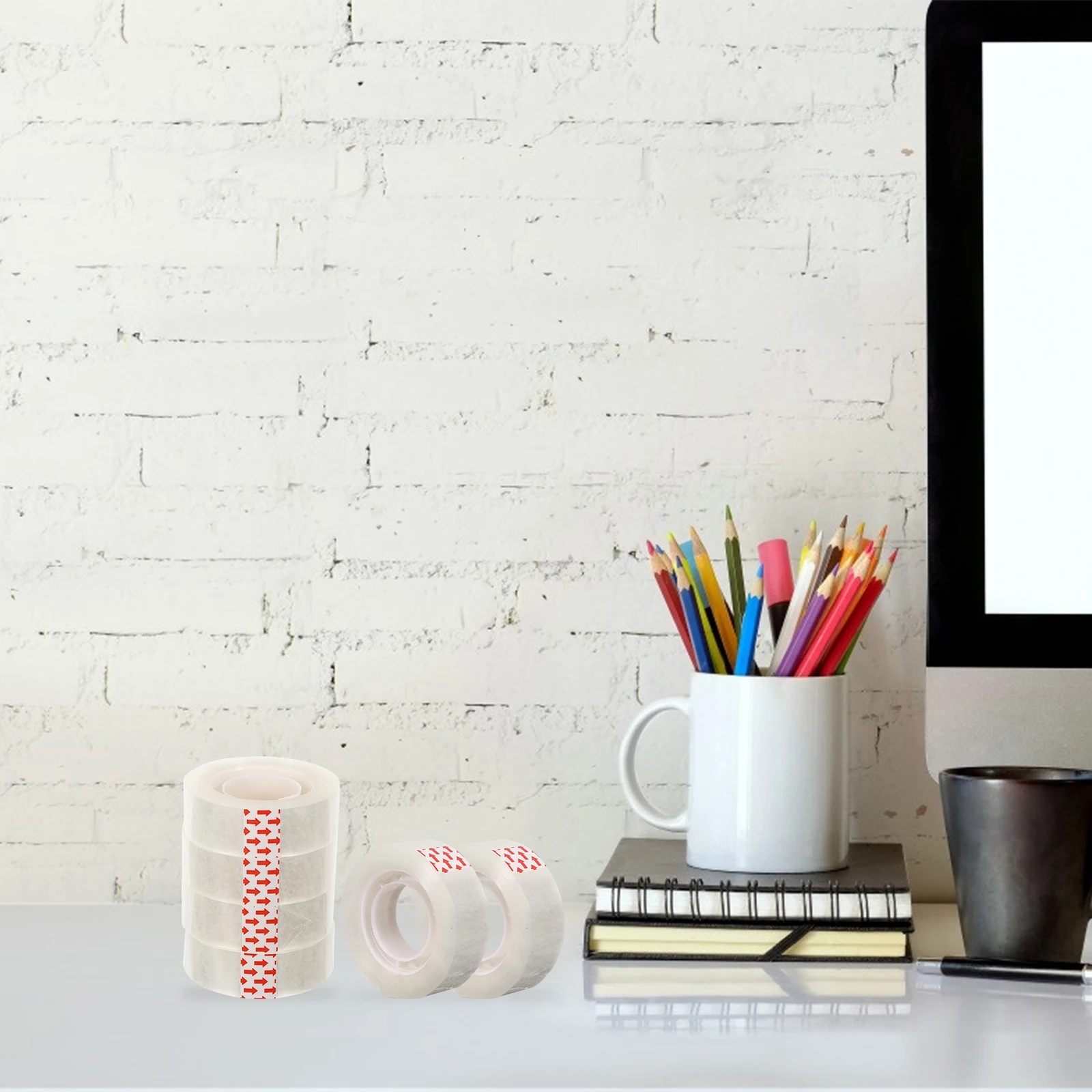 16Pcs Clear Tape Transparent Stationery Sealing Rolls Strong Adhesive for Home Office Packaging Craft Invisible Tape
16Pcs Clear Tape Transparent Stationery Sealing Rolls Strong Adhesive for Home Office Packaging Craft Invisible Tape