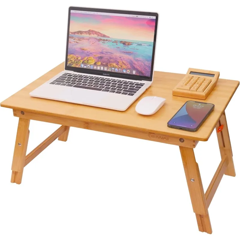 Lap Desk for Bed,Bamboo Bed Table tary, Laptop Desk Table, Foldable Floor Tray Bed Desk,Adjustable Height
Lap Desk for Bed,Bamboo Bed Table tary, Laptop Desk Table, Foldable Floor Tray Bed Desk,Adjustable Height