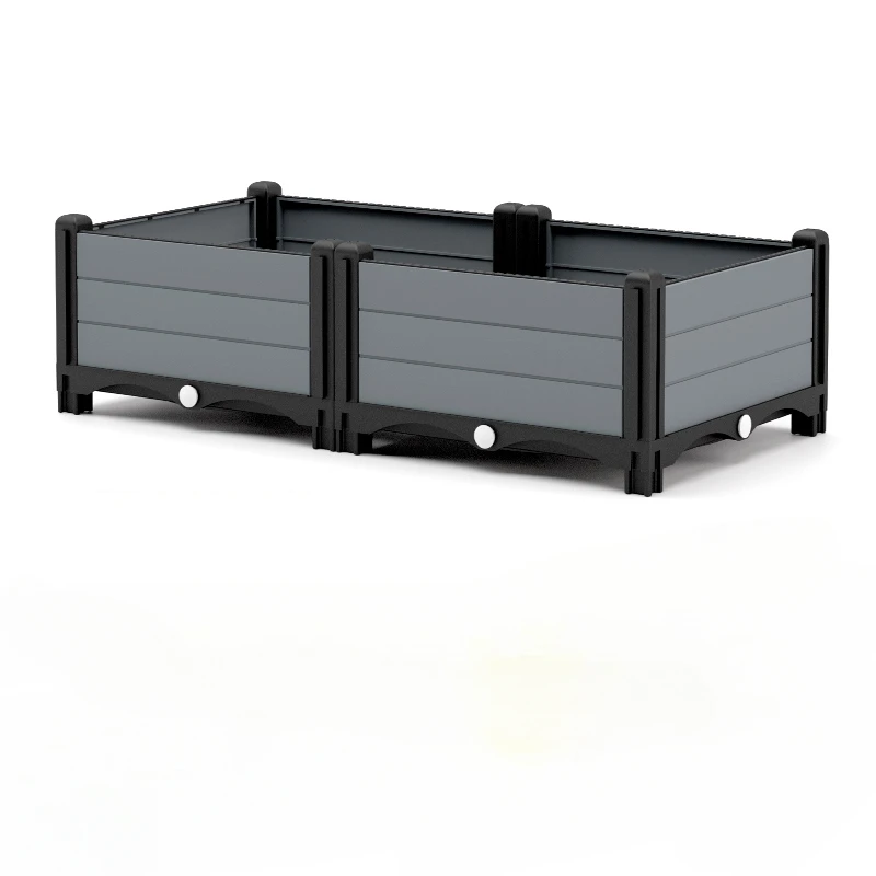 Special box for planting vegetables, balcony planting box, outdoor plastic large flower pot for household
Special box for planting vegetables, balcony planting box, outdoor plastic large flower pot for household