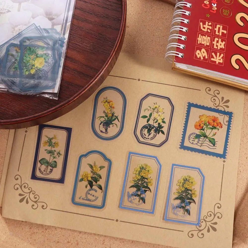 30 Pcs/Bag PET Flower Plant Sticker Bag Colorful DIY Hand Tent Decorative Material Transparent Creative Scrapbooking Sticker
30 Pcs/Bag PET Flower Plant Sticker Bag Colorful DIY Hand Tent Decorative Material Transparent Creative Scrapbooking Sticker