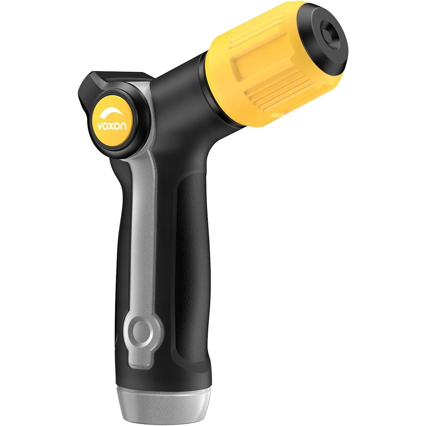 Heavy Duty Metal Garden Hose Nozzle with Thumb Flow Control and Adjustable Spray Patterns for Outdoor Watering, Car Washing, Pet
Heavy Duty Metal Garden Hose Nozzle with Thumb Flow Control and Adjustable Spray Patterns for Outdoor Watering, Car Washing, Pet