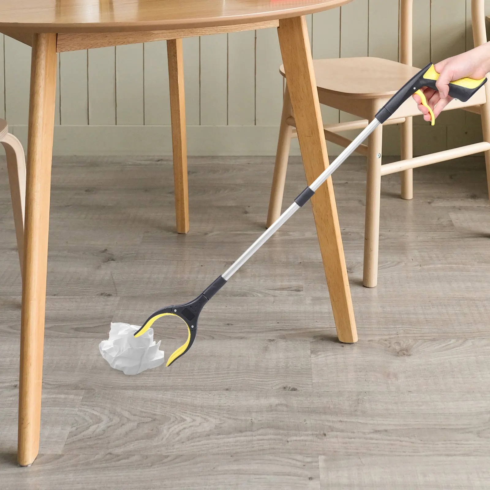Foldable Trash Picker Grabber Tool Non Slip Grabber for Fallen Items Elderly Use Litter Picker Garbage Pickup Clip
Foldable Trash Picker Grabber Tool Non Slip Grabber for Fallen Items Elderly Use Litter Picker Garbage Pickup Clip