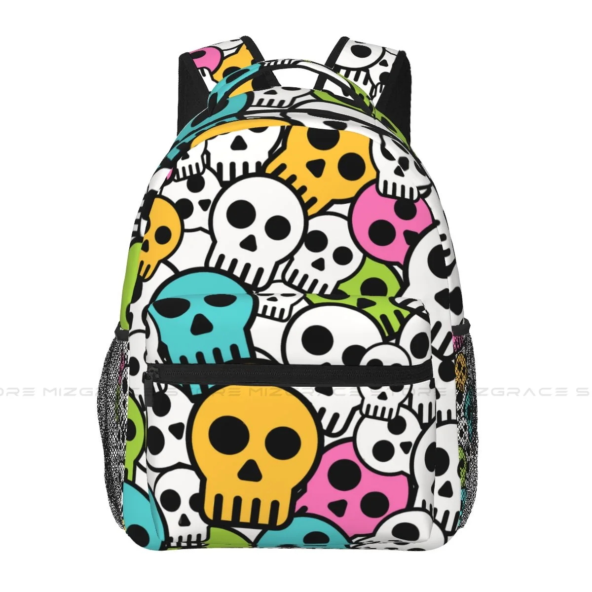 Large Capacity Casual School Bag Colorful Skulls Travel Laptop Backpacks Skull Style Multifunctional Soft Rucksack for Teenager
Large Capacity Casual School Bag Colorful Skulls Travel Laptop Backpacks Skull Style Multifunctional Soft Rucksack for Teenager