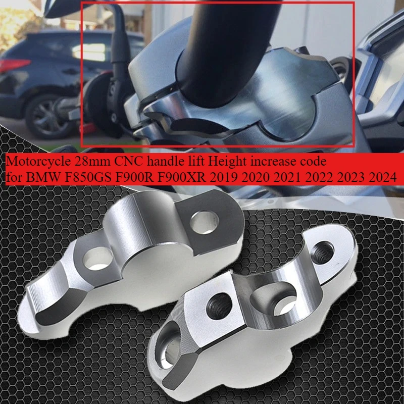 Motorcycle 28mm CNC handle lift Height increase code for BMW F 850 GS Adventure F900R F900XR 2019 2020 2021 2022 2023 2024
Motorcycle 28mm CNC handle lift Height increase code for BMW F 850 GS Adventure F900R F900XR 2019 2020 2021 2022 2023 2024