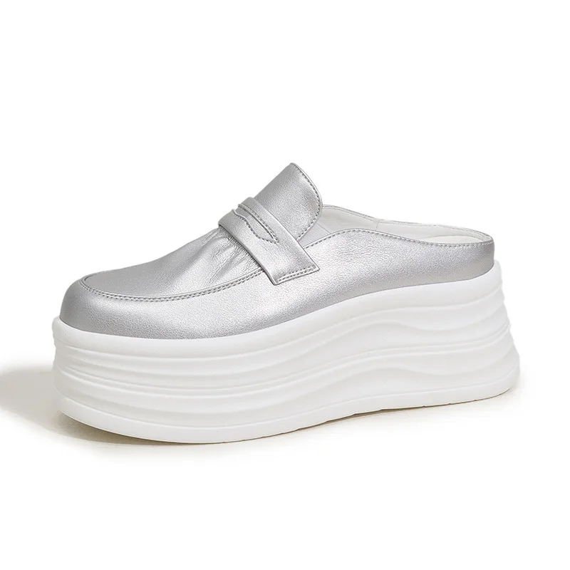 Высококачественные тапочки из синтетической микрофибры 8 см, женские сандалии на танкетке, тапочки без шнуровки на плоской подошве, массивные кроссовки
Высококачественные тапочки из синтетической микрофибры 8 см, женские сандалии на танкетке, тапочки без шнуровки на плоской подошве, массивные кроссовки