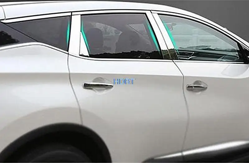 Стикер для стайлинга автомобиля для Nissan Murano Z52 2017 + рамка для Отделки оконного столба из нержавеющей стали декоративные аксессуары крышка блестки
Стикер для стайлинга автомобиля для Nissan Murano Z52 2017 + рамка для Отделки оконного столба из нержавеющей стали декоративные аксессуары крышка блестки