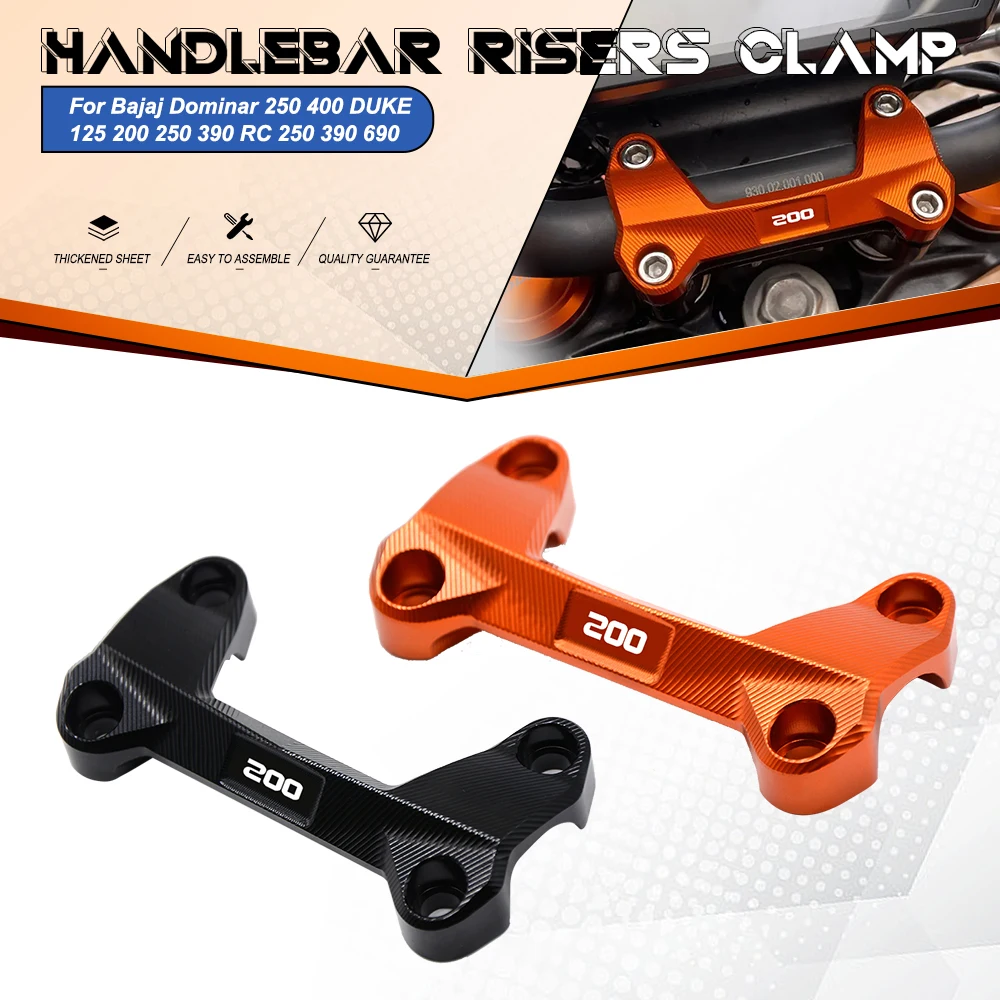 For DUKE 200 125 390 Motorcycle Accessories CNC Handlebar Risers Top Cover Clamp DUKE200 DUKE390 DUKE125 DOMINAR 250/400
For DUKE 200 125 390 Motorcycle Accessories CNC Handlebar Risers Top Cover Clamp DUKE200 DUKE390 DUKE125 DOMINAR 250/400