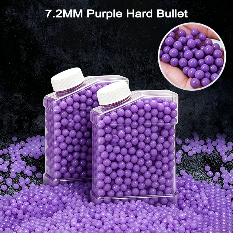 1L-7.2mm Safe Purple Hard BB Balls Round Plastic Pellets Outdoor Sport Shooting Toy Gun Parts
1L-7.2mm Safe Purple Hard BB Balls Round Plastic Pellets Outdoor Sport Shooting Toy Gun Parts