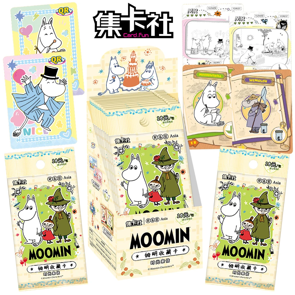Genuine Card.fun Moomin Collection Card Classic Fantasy Adventure Animation Character Limited Edition Card Exquisite Gift Toys
Genuine Card.fun Moomin Collection Card Classic Fantasy Adventure Animation Character Limited Edition Card Exquisite Gift Toys