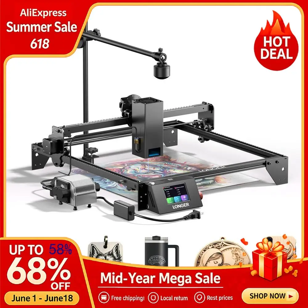 20000mW Laser Engraver with Air Assist amp LightBurn Camera, Auto Positioning amp Capture, HighPrecision Laser Cutte Custom
20000mW Laser Engraver with Air Assist amp LightBurn Camera, Auto Positioning amp Capture, HighPrecision Laser Cutte Custom