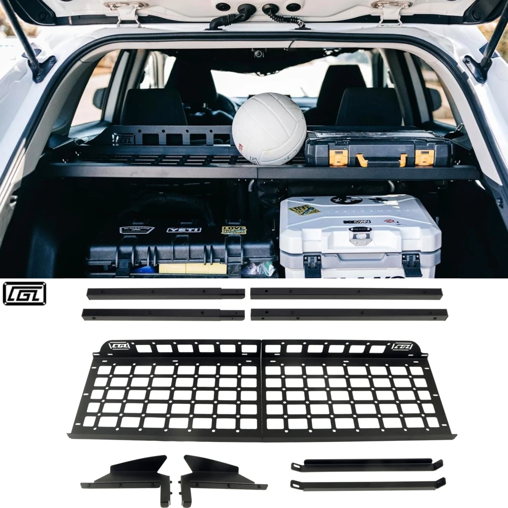 Панель CGZ Molle, подходит для Toyota RAV4 2019-2024, задняя полка для багажника, органайзеры для хранения грузов, стеллажи для мусора
Панель CGZ Molle, подходит для Toyota RAV4 2019-2024, задняя полка для багажника, органайзеры для хранения грузов, стеллажи для мусора