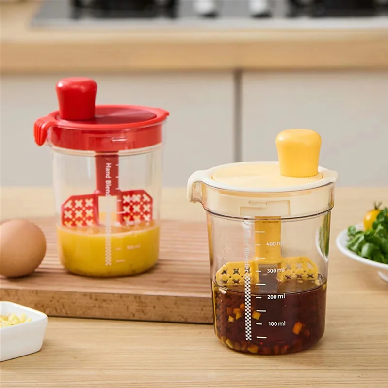 Manual Salad Dressing Mixer With Egg Separator - Multi-Function Kitchen Gadget For Dressings, Sauces, And Oils
Manual Salad Dressing Mixer With Egg Separator - Multi-Function Kitchen Gadget For Dressings, Sauces, And Oils