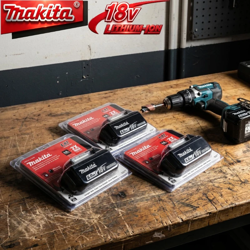 100% Original Brand New Makita 18V 6000mAh Rechargeable Lithium Battery Power Tool Accessory BL1830 BL1860B
100% Original Brand New Makita 18V 6000mAh Rechargeable Lithium Battery Power Tool Accessory BL1830 BL1860B