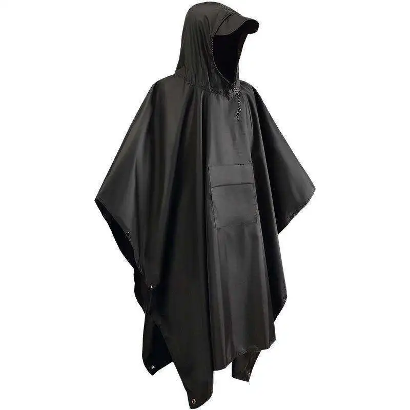 Waterproof Breathable Poncho Raincoat for Outdoor Activities Hiking Motorcycle Riding
Waterproof Breathable Poncho Raincoat for Outdoor Activities Hiking Motorcycle Riding