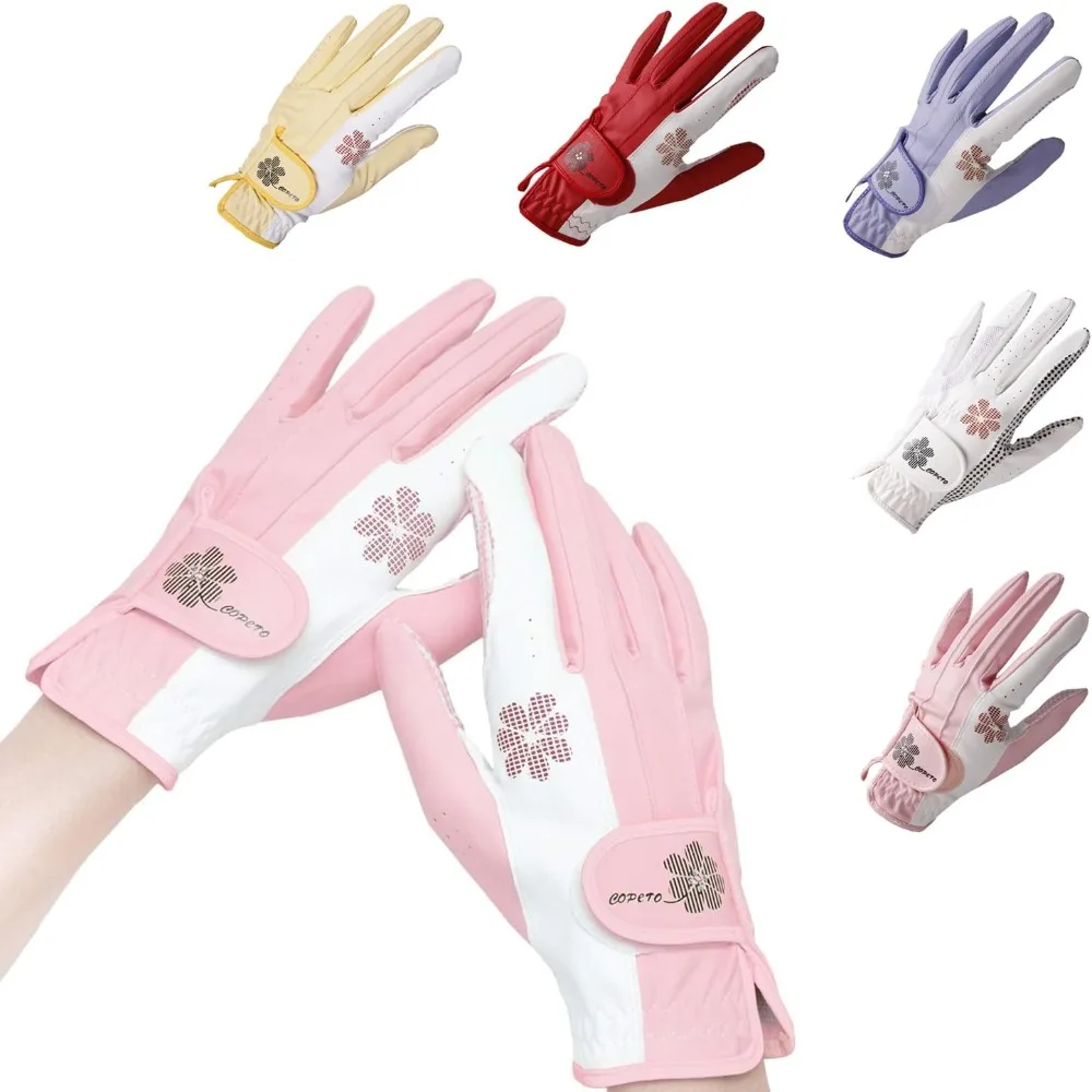 A Pair Anti-slip Golf Gloves Breathable Wear-resisting Ladies Golf Gloves Enhanced Grip Comfortable Women’s Golf Glove
A Pair Anti-slip Golf Gloves Breathable Wear-resisting Ladies Golf Gloves Enhanced Grip Comfortable Women’s Golf Glove