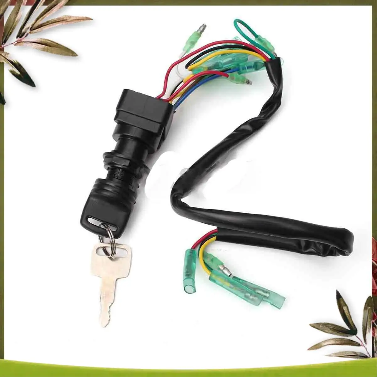 AB98-Ignition Switch Key Assembly For Yamaha Outboard Motor Control Box 2/4-Strok 703-82510-43-00
AB98-Ignition Switch Key Assembly For Yamaha Outboard Motor Control Box 2/4-Strok 703-82510-43-00