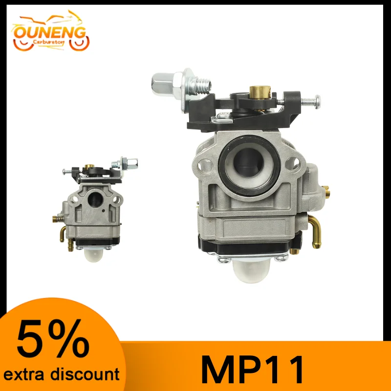 MP11 Carburetor For Walbro WYJ-138 WYK-186 26cc 33cc TL26 TL23 TU26 49cc 1E32F 1E34F 1E34F 1E36F 2 Stroke Lawn Mower Engine
MP11 Carburetor For Walbro WYJ-138 WYK-186 26cc 33cc TL26 TL23 TU26 49cc 1E32F 1E34F 1E34F 1E36F 2 Stroke Lawn Mower Engine