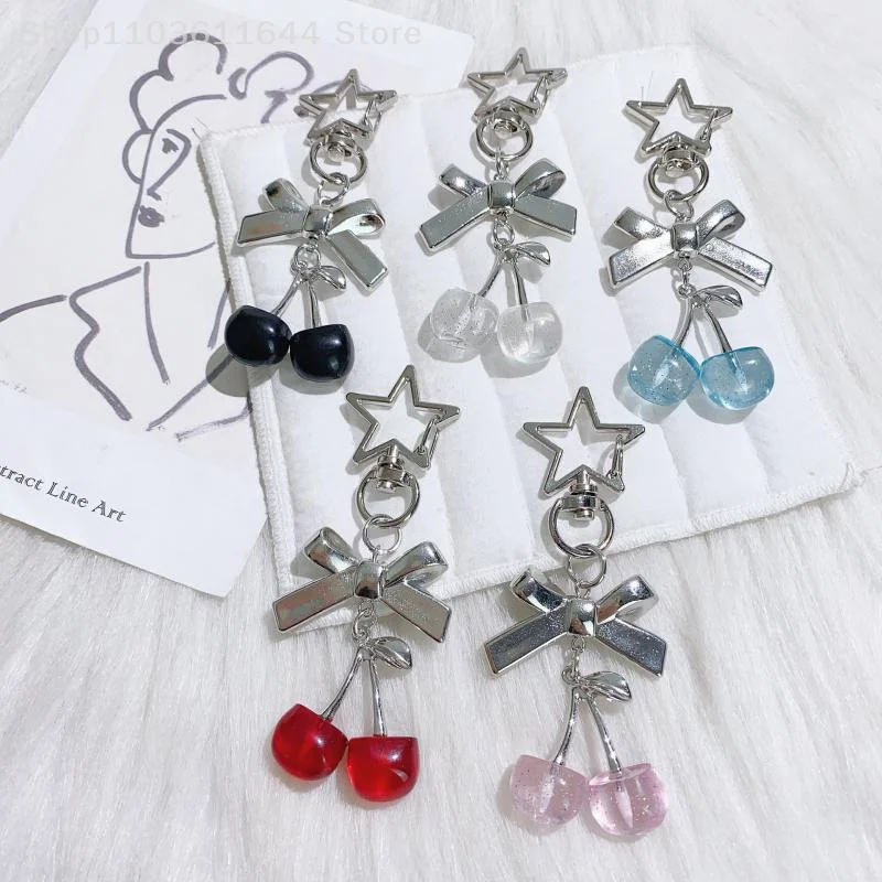 Cute Cherry Keychain Kawaii Bag Purse Charms Pendant For Women Car Key Ring Decoration Gifts Stuff Accessories
Cute Cherry Keychain Kawaii Bag Purse Charms Pendant For Women Car Key Ring Decoration Gifts Stuff Accessories