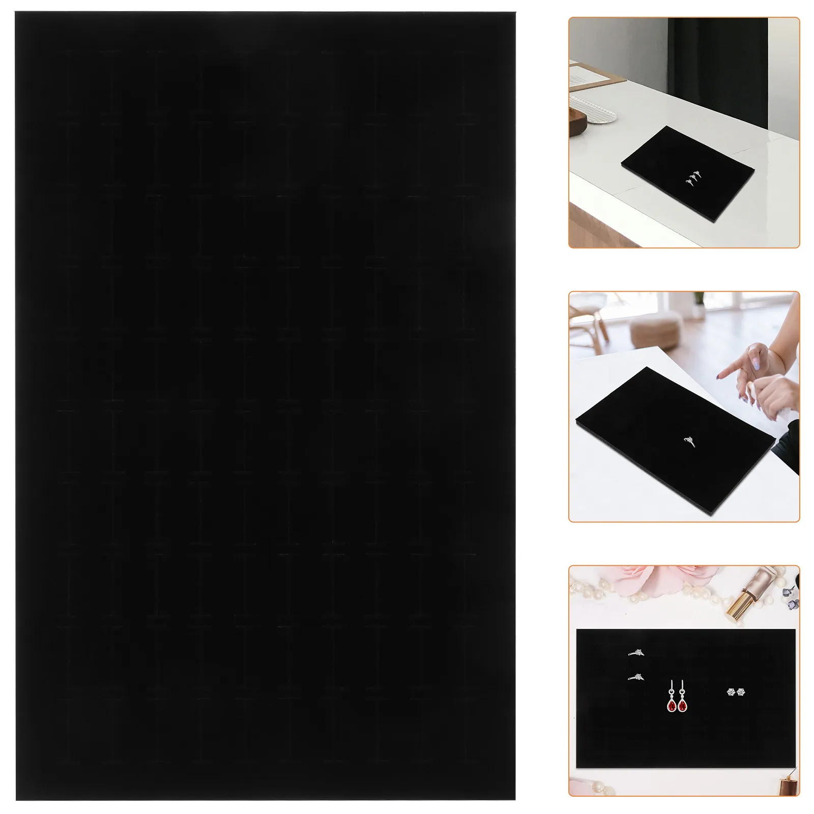 2Pcs Sponge Earring Holder Jewelry Box Insert Display Mat for Rings Studs Trinkets Protective Cushion Supply Accessories
2Pcs Sponge Earring Holder Jewelry Box Insert Display Mat for Rings Studs Trinkets Protective Cushion Supply Accessories