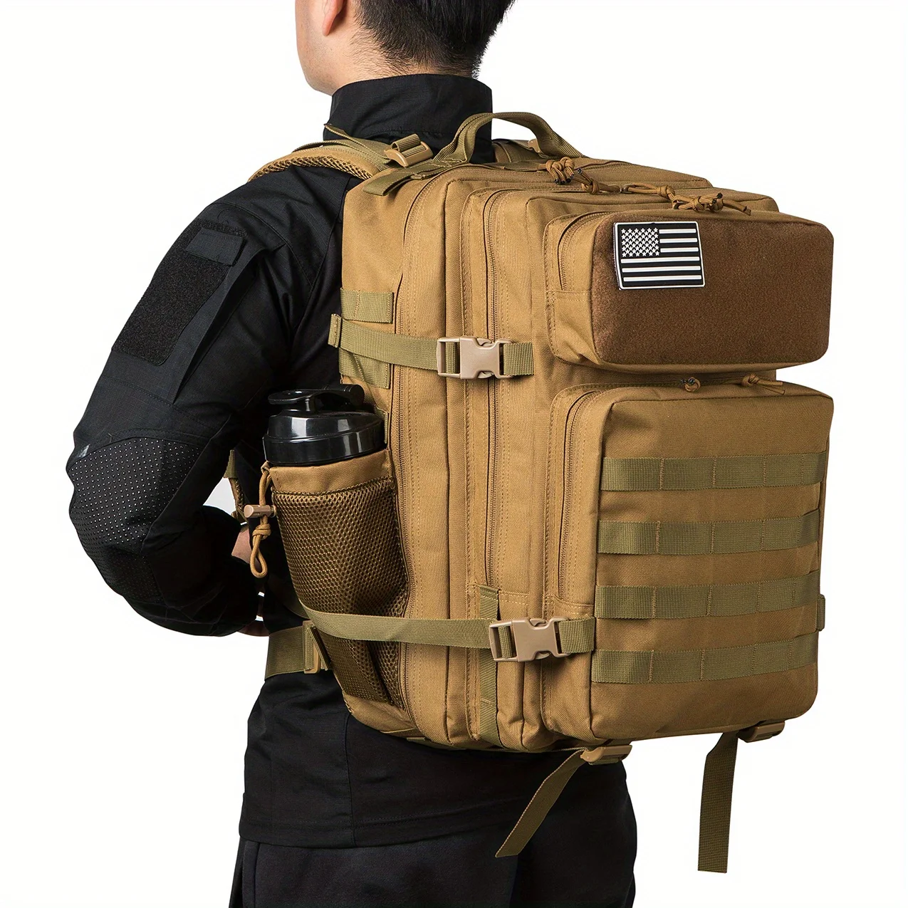 Womens Tactical Backpack - Fashionable Military Design with 45L - Versatile for Fitness, Emergency Prep, & Outdoor Adventures -
Womens Tactical Backpack - Fashionable Military Design with 45L - Versatile for Fitness, Emergency Prep, & Outdoor Adventures -