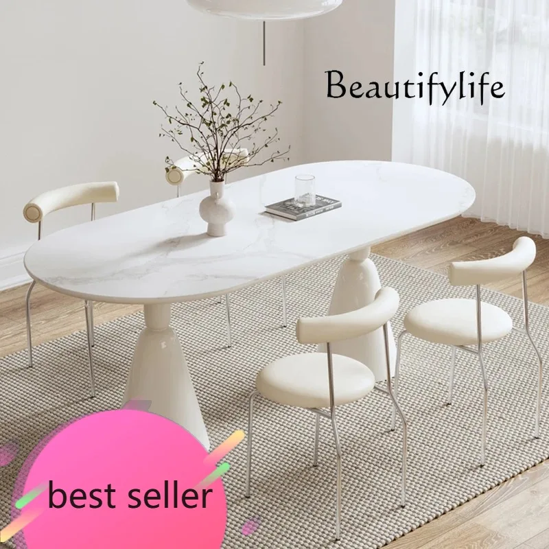 BJ Design Oval Dining Tables Restaurant Italian Modern House Dining Tables Living Room Luxury Tavoli Da Pranzo Furniture Home
BJ Design Oval Dining Tables Restaurant Italian Modern House Dining Tables Living Room Luxury Tavoli Da Pranzo Furniture Home