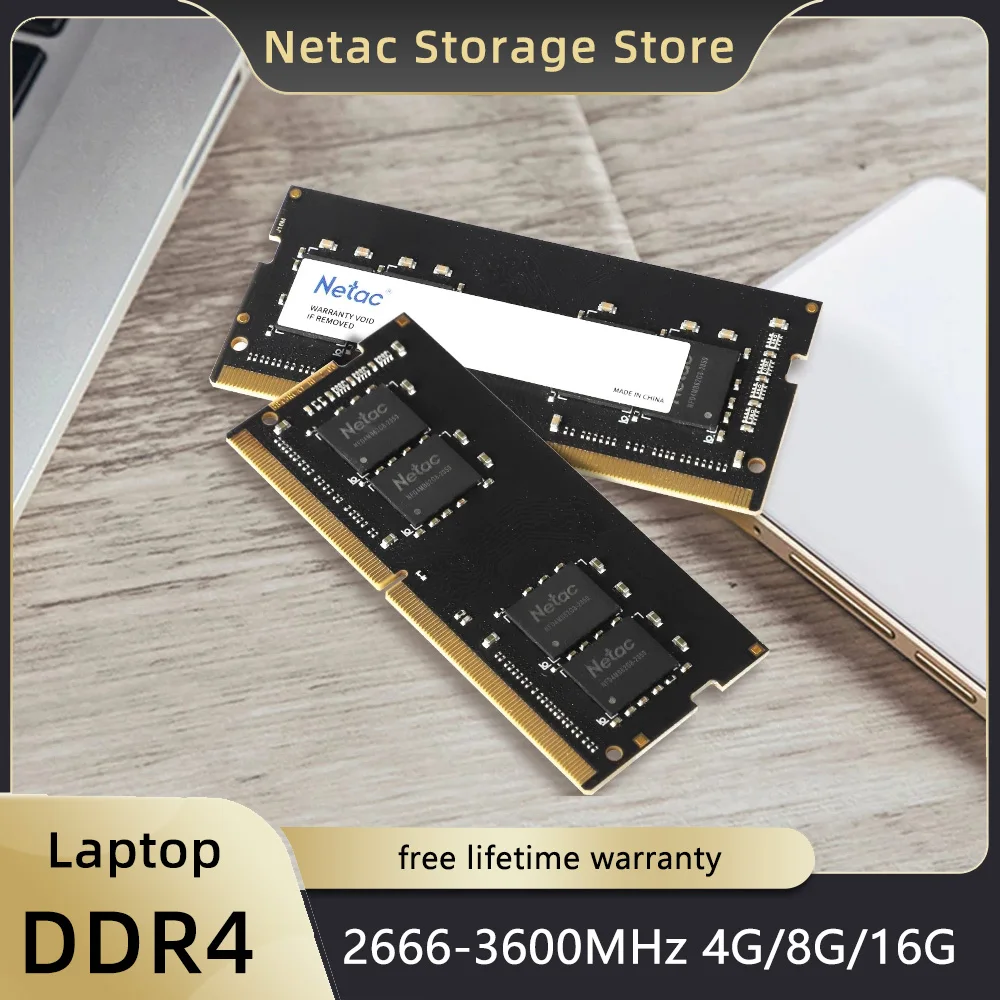 Netac DDR4 4GB 8GB 16GB RAM Memoria 2666mhz 3200mhz sodimm Notebook High Performance Laptop Memory DDR4L with Original chips
Netac DDR4 4GB 8GB 16GB RAM Memoria 2666mhz 3200mhz sodimm Notebook High Performance Laptop Memory DDR4L with Original chips