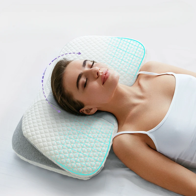 New Space Memory Cotton Butterfly Pillow Protects Cervical Spine with Slow Rebound Pillow Core Hotel Pillow
New Space Memory Cotton Butterfly Pillow Protects Cervical Spine with Slow Rebound Pillow Core Hotel Pillow