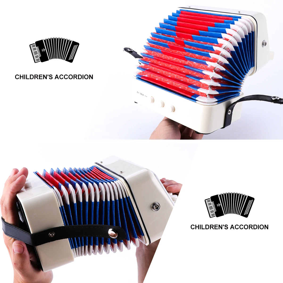 1pc Children'S Accordion Mini Musical Educational For Kids Hand-Eye Coordination Safe Fun Gift 3+ Years Old Kid Instrument
1pc Children'S Accordion Mini Musical Educational For Kids Hand-Eye Coordination Safe Fun Gift 3+ Years Old Kid Instrument