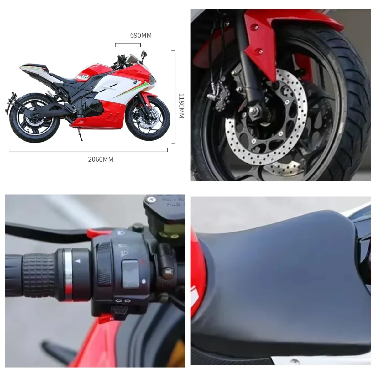 STLFLuyuan MotorcycleПрямые продажи и оптовая продажа с фабрики электрический мотоцикл для взрослых 8000 Вт/72 В с максимальным диапазоном 250 км
STLFLuyuan MotorcycleПрямые продажи и оптовая продажа с фабрики электрический мотоцикл для взрослых 8000 Вт/72 В с максимальным диапазоном 250 км