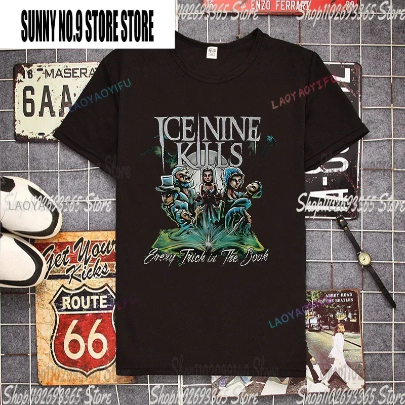 Men's retro and novel style Ice Nine Kills Men'S Album Artwork Short Sleeve T-Shirt Black
Men's retro and novel style Ice Nine Kills Men'S Album Artwork Short Sleeve T-Shirt Black
