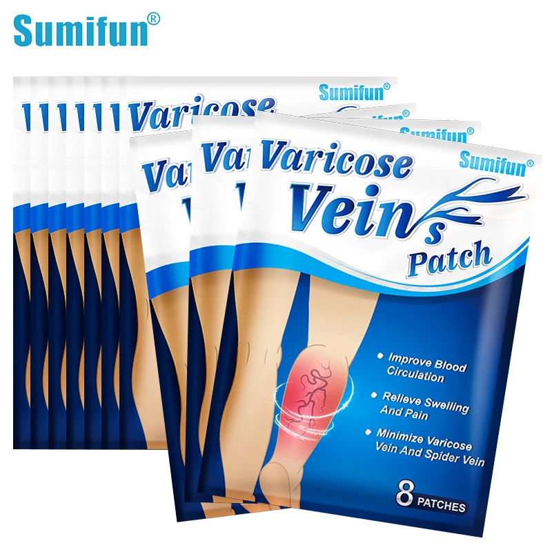 16/40/64Pc Sumifun Varicose Veins Remover Patch Blocked Veins Treatment for Legs Plaster Spiderveins Eliminate Chinese Medicine
16/40/64Pc Sumifun Varicose Veins Remover Patch Blocked Veins Treatment for Legs Plaster Spiderveins Eliminate Chinese Medicine