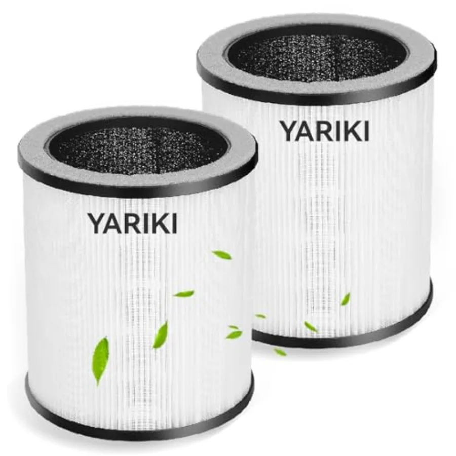 2 Pack P60 Air Purifier Replacement Filters, Compatible with TPLMB/ P60 and Vhoiu KJ50 Air Purifier, 3-in-1 Filtration System,
2 Pack P60 Air Purifier Replacement Filters, Compatible with TPLMB/ P60 and Vhoiu KJ50 Air Purifier, 3-in-1 Filtration System,