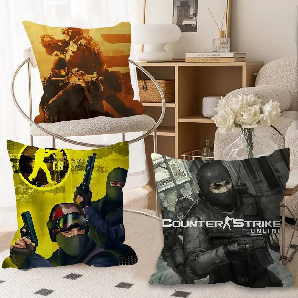C-Counter S-Strike 2 FPS Game Pillow Anime Pillow Sofa Bed Head Pillow Cover Cushion Cover 45x45 Cm Fashion
C-Counter S-Strike 2 FPS Game Pillow Anime Pillow Sofa Bed Head Pillow Cover Cushion Cover 45x45 Cm Fashion
