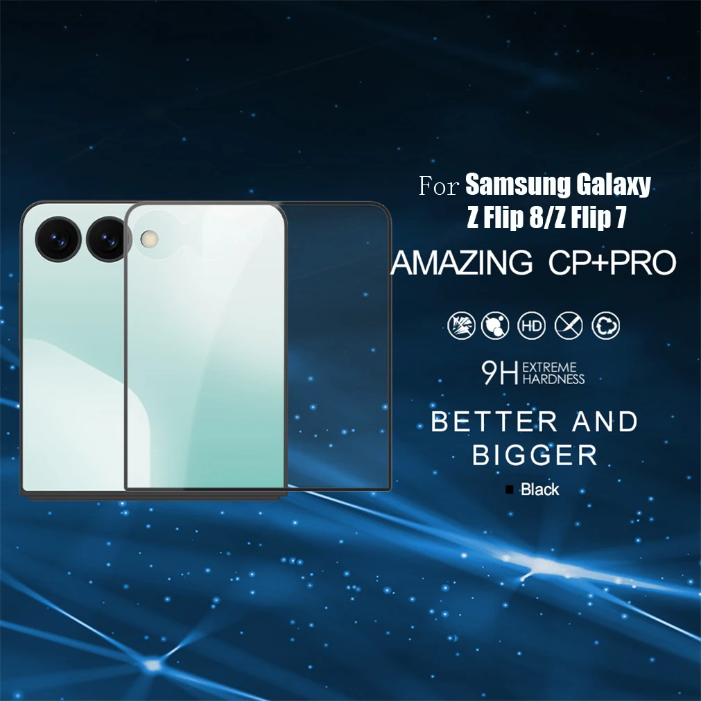 Защитное стекло Nillkin CP+PRO для внешнего экрана Samsung Galaxy Z Flip 8 / Z Flip 7 Защитное стекло Nillkin CP+PRO для внешнего экрана Samsung Galaxy Z Flip 8 / Z Flip 7