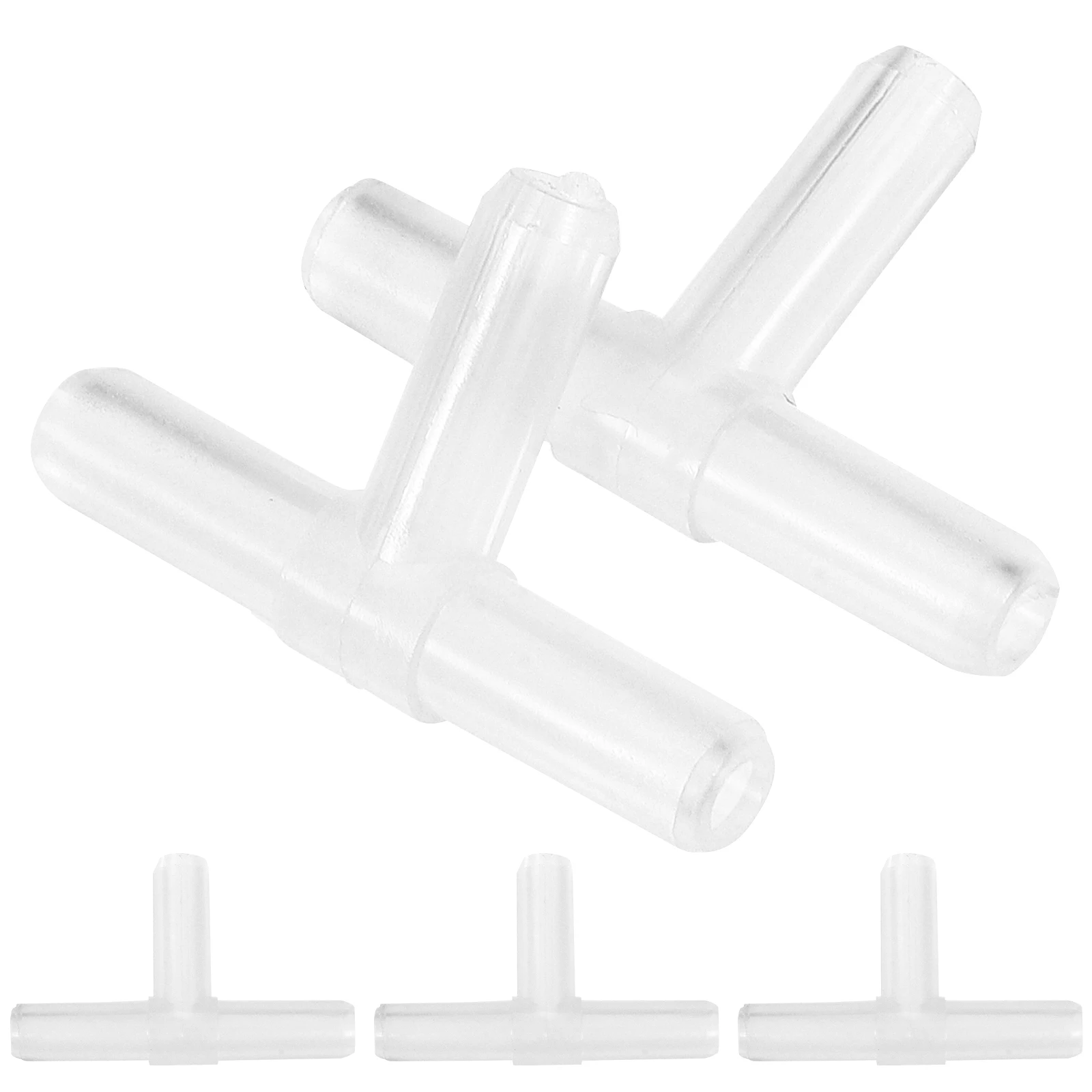 300pcs Air Shunt Connector T Shaped Joint Splicer Hose Fittings Adapter Fish Tank Aquarium Pond Oxygen Tube Barb Plastic Tee
300pcs Air Shunt Connector T Shaped Joint Splicer Hose Fittings Adapter Fish Tank Aquarium Pond Oxygen Tube Barb Plastic Tee