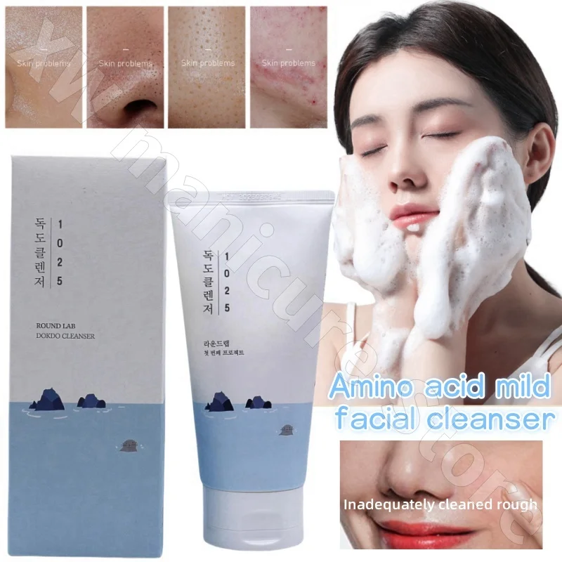 Dokdo Facial Cleanser Deep Cleansing Hydrating Moisturizing Firming Softening Amino Acid Gentle Facial Cleanser 150ml
Dokdo Facial Cleanser Deep Cleansing Hydrating Moisturizing Firming Softening Amino Acid Gentle Facial Cleanser 150ml